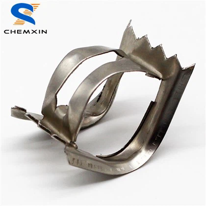 SS304 304l ​​316 316L nerūsējošā tērauda Super Intalox segli